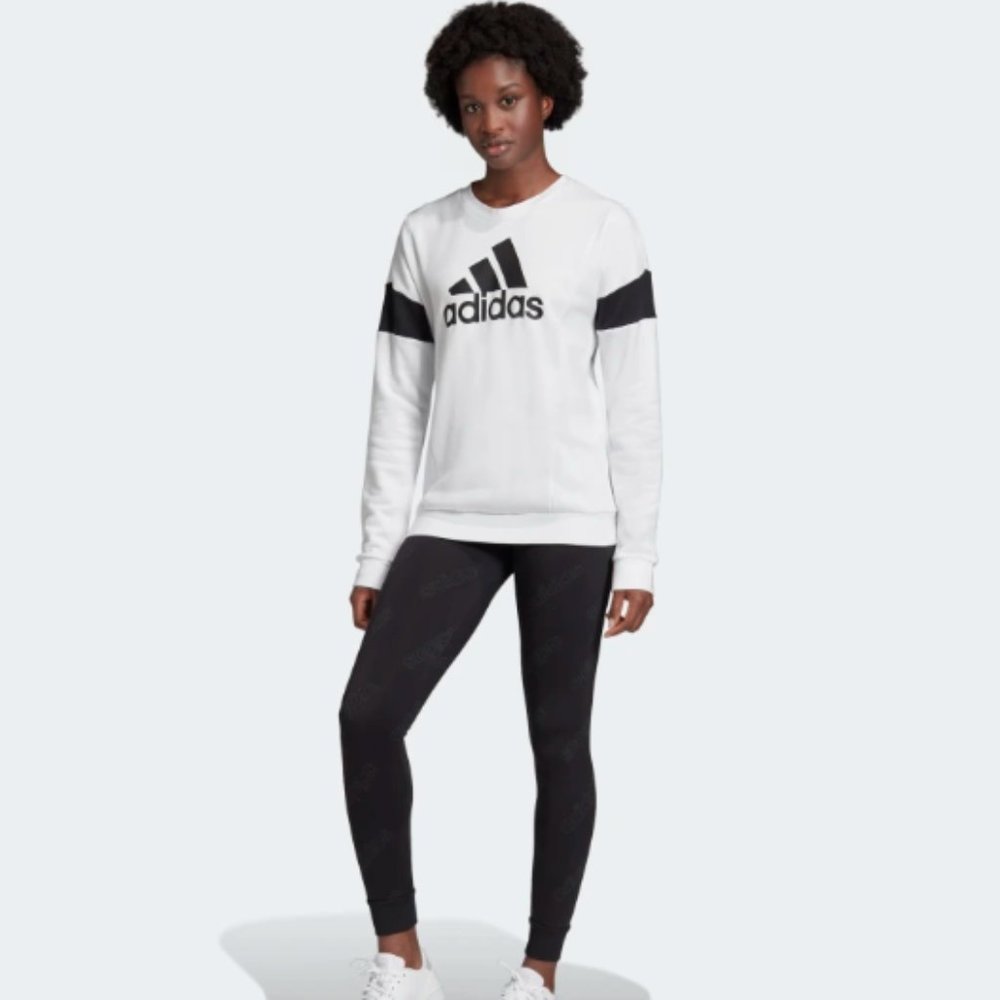 ADIDAS Badge of Sport Crewneck Sweatshirt - Picture 3 of 8
